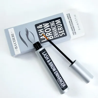 Wholesale Private Label Organic Natural Eyebrow Brow Eyebrow Enhancer Boost Growth Liquid Peptide Eyelash Serum Growing