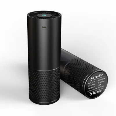 2022 New Arrival Hepa Filter Purifier Desktop Office  Ionizer Air Cleaner Car Air Purifier
