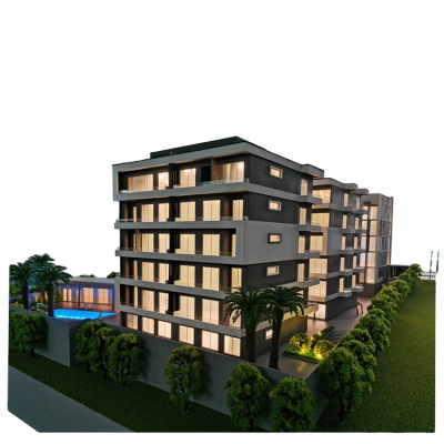 Architectural Maquette Scale Model 3D Building Modeling Construction Model