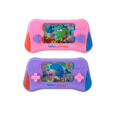 EPT Underwater World Sea Animal Shark Game Handheld Machine Water Ring Game Water Ring Toss Original Pocket Travel Toys