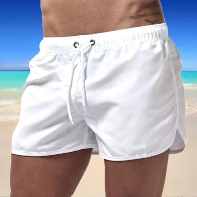 New Mens Beach Shorts High Quality Summer Waterproof Board Shorts Plain for Men Wholesale Street Fashion Mens Shorts