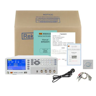 REK RK2830 Automatic LCR Digital Bridge Tester Factory Research Institute Safety Digital Bridge Tester 20VA Digital Bridge
