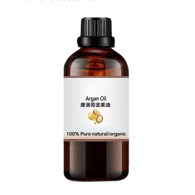 Private Label Custom Logo Unrefined Cold Pressed Plant Based Gentle Formula for Daily Smoothing Treatment Argan Oil