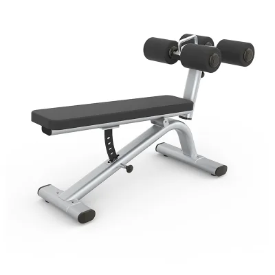 Professional Abdominal Crunch Bench Commercial Adjustable Decline Sit-up Bench Heavy Duty Core Strength Training Fitness Machine