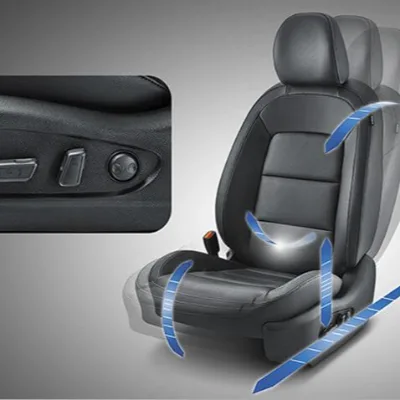 Power Seat 6 Ways for Driver Seat 4 Ways for Co-pilot With Memory Function