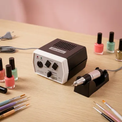 For Jd400 Professional Powerful 35W Electric Nail Drill 30000 RPM Carbon Brush Motor Torque 2.3 Ncm US Portable Nail Salon