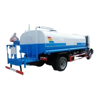 Advanced Safety Features 10 Cubic Multi Language Interface Road Flushing Truck with Reliable Tank and Equipment