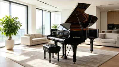 Genuine Felt Hammer Baby Grand Piano (5ft-6ft)