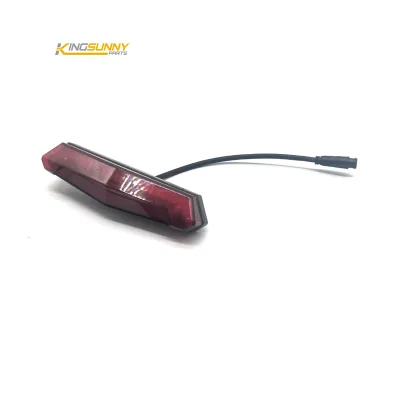 V20 Electric Fatbike Safety Warning LED Headlight ABS Material High-Brightness Brake for Qmwheel V20 Fatbike Accessories
