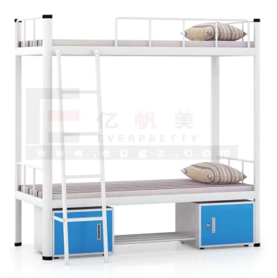 OEM ODM Metal Heavy Duty Double Deckers Iron Bunk Bed Frame