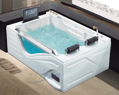 Deluxe 2 Person Hotel Jacuzzier Massage Whirlpool Hot Spa Tubs for 2 Person