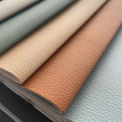 Cheap Price PVC Vinyl Faux Leather Fabric for Pillow Bed Chair Seat Cover