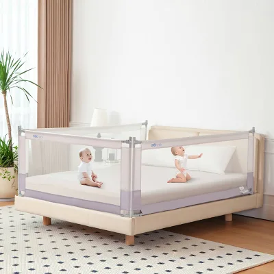 Wholesale Economic Model Height Adjustable Toddler Bed Rail Safety Bumper Bed Rails for Babies Bed Fence