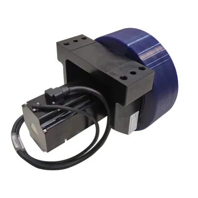High Precision Smart AGV Drive Wheel 96-105Nm Speed Reducer Planetary Gearing 5 HP Flange Mounted Servo Motor Customizable ODM