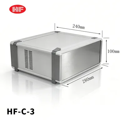 Electronic Instrument Housing Aluminum Case IP54 Protection Network Cabinet Medical Test Instrument Case