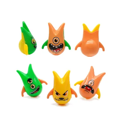 Cartoon Alien Tumbler Kids Toys for Surprise Egg Capsule
