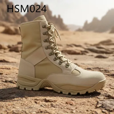 LXG,Russia Market Popular Combat Boots with Waterproof Membrane Uneven Terrain Underfoot Cushioned Marching Boots HSM338