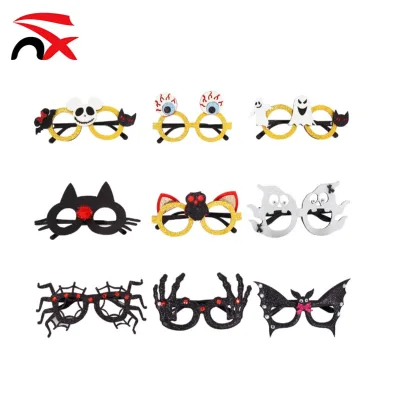 New Design Kids Adult Halloween Glasses Eyewear Funny Shaped Novelty Glasses for Party Decoration Costume Accessories