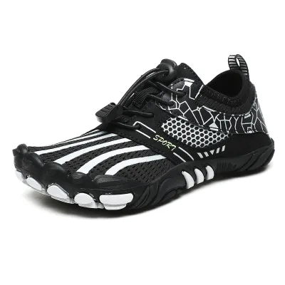 Yoris Boys Girls Water Shoes Non Slip Rubber Out Sole Easy Walking Kids Barefoot Shoes