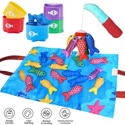 New Arrival Educational Magnetic Fishing Game Toy Fishing Game for Kids