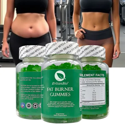 Wholesale Fat Burner Gummies for Weight Reduction Support Metabolism & Enhance Energy 60 Gummies
