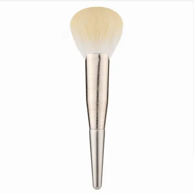 High-quality Appearance Level Single-ended Oversized Brushed Makeup Brush with Wire Finish Wholesale From Manufacturer