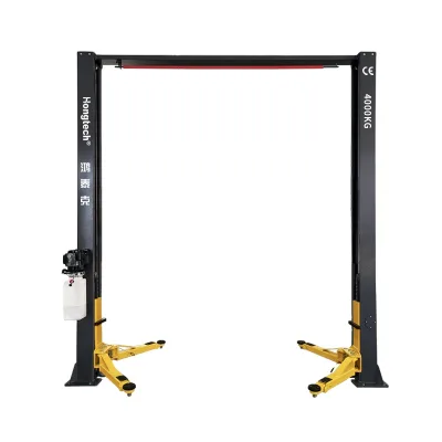 Heavy-Duty Two-post Clear Floor Automatic Car Lift Double-post Gantry Lift Machine Heavy Duty Lifter