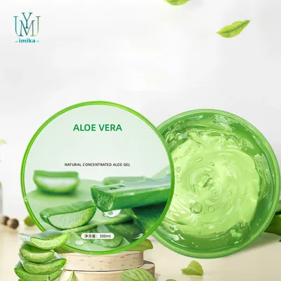 Wholesale Hydrating Moisturizing After-sun Repair Aloe Vera Gel, 80g 300g Natural Firming Aloe Vera Gel