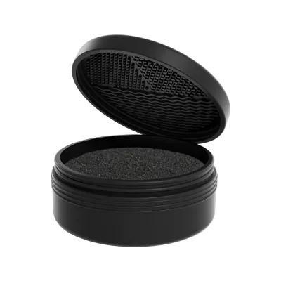 Quickly Easily Clean Makeup Brushes Powder Without Water Chemical Solutions-Dry Cleaning Tool Silicone 53g Soap Travel-Friendly