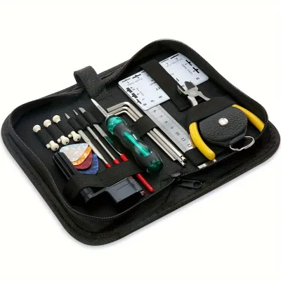 Guitar Care Kit Repair Kit Cleaning and Maintenance Tool for Guitar Owners