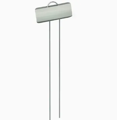 Plant Labels with Double Prongs Durable Weatherproof Garden Markers Stainless Steel Tags for Outdoor Plant Identification