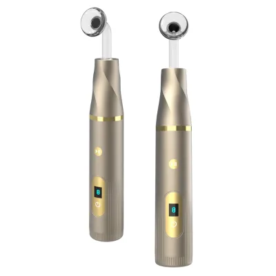 Custom Portable Cordless Use Strong Power High Frequency Skin Therapy Wand 4in1 Neon Kit