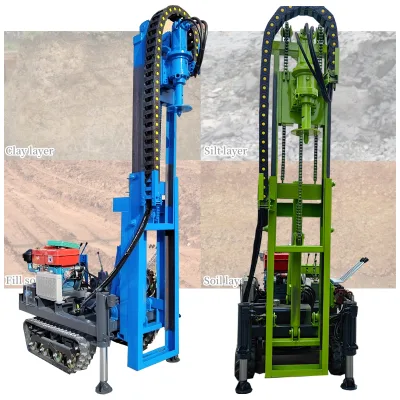 Helical Excavator Mounted Pile Driver Hydraulic Piling Machine