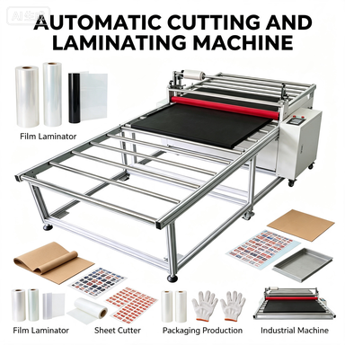 Good Price Film Cutting And Lamination Machine For Plane Product Automatic Hydraulic Thermal Film Laminator Equipment