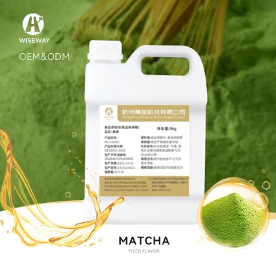 Wholesale Custom Food Grade Matcha Flavor Powder Plant Extract Essential Oil in Solid or Liquid Form Aroma in Bottle Packaging