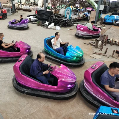 Indoor Factory Price Amusement Park Ride Children and Adult Dodgem Ground Grid Electric Bumper Car With Floor for Sale