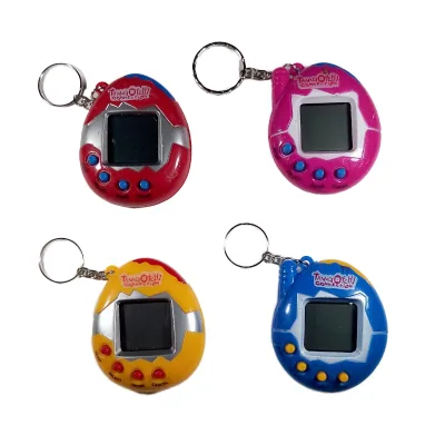 Classical Hot Selling Handheld Virtual Pet Game Light Keychain Electronic Pet Toy 90S Nostalgic 49 One