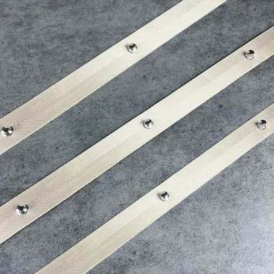 Factory Price High Quality Yellow S Wave Curtain Tape Curtain Track Accessories Wave Fold Curtain Tape