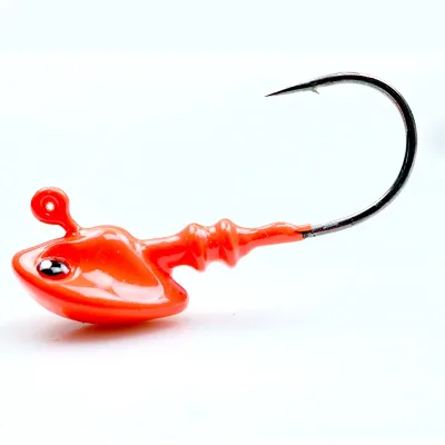 New Saltwater Fishing Jig Hooks 7g 10g 14g 18g 21g for Bass Fishing with Round Hook and Weighted Worm for Marlin in River