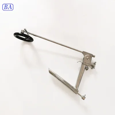 China Stainless Steel Rigid ENT Laryngoscope Manual Power Source