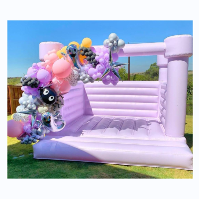 PVC Inflatable Bouncer Purple Color for Girls Adults Party Rental Equipment Inflatable Bouncer