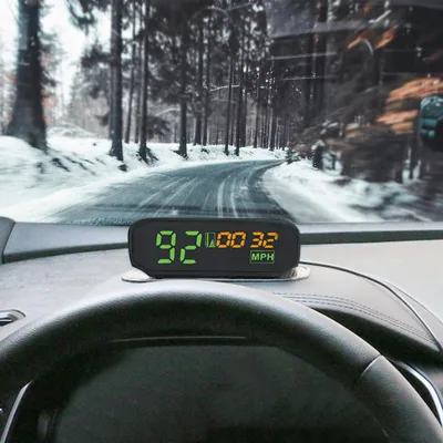 AUTOOL X100 HUD GPS Speedometer Car Head up Display Auto Electronics Multifunction Digital Speed Altitude Meter Automotive KM/H