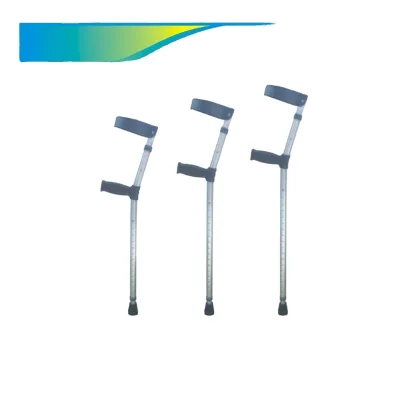 SUNCARE Aluminium Alloy Ergonomic Elbow Crutch for Disability Injury