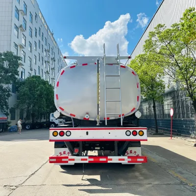 Customized 3 Axles 4 Axles 40-50 Tons 50cbm CNG LNG Gas LPG Tanker Trailer Sale to Mexico"