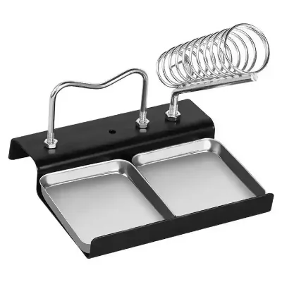 Manufacturers Wholesale Double Seat Soldering Iron Frame Metal Square Soldering Iron Frame Wholesale