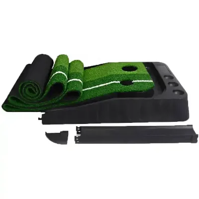 Indoor Outdoor Golf Putting Mat Golf Hitting Carpet Putting Ball Pad Practice Mat for Golf Training