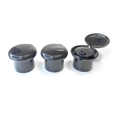 Mushroom Flip Cap, Wood Continuous Screw Cap