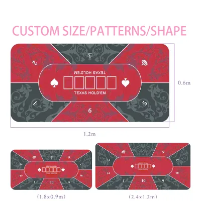 Bulk Play Mat Custom Logo TCG Play Mat Jiajibu Fabric Waterproof Anti Slip Neoprene Rubber Silk Screen Hot Stamping Service
