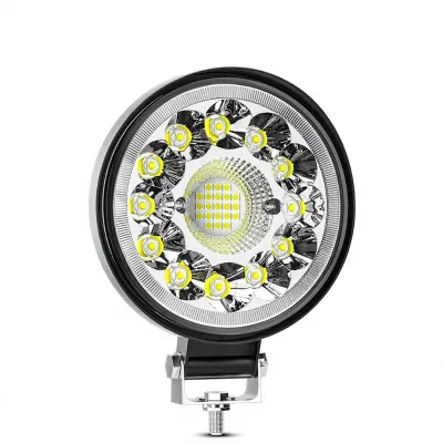 HYNBYZJ H-Y-33 9-30V 4000 Lumens Car LED Round Work Light for Truck Front Headlights & Spotlights LED Headlight for Off-road