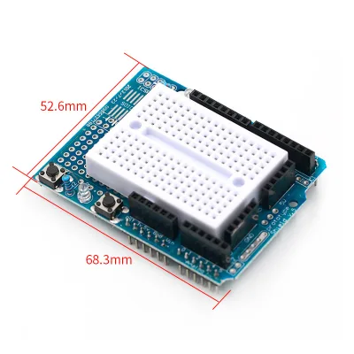 ProtoShield Prototype Expansion Board with Mini Breadboard Plugin for UNO-R3